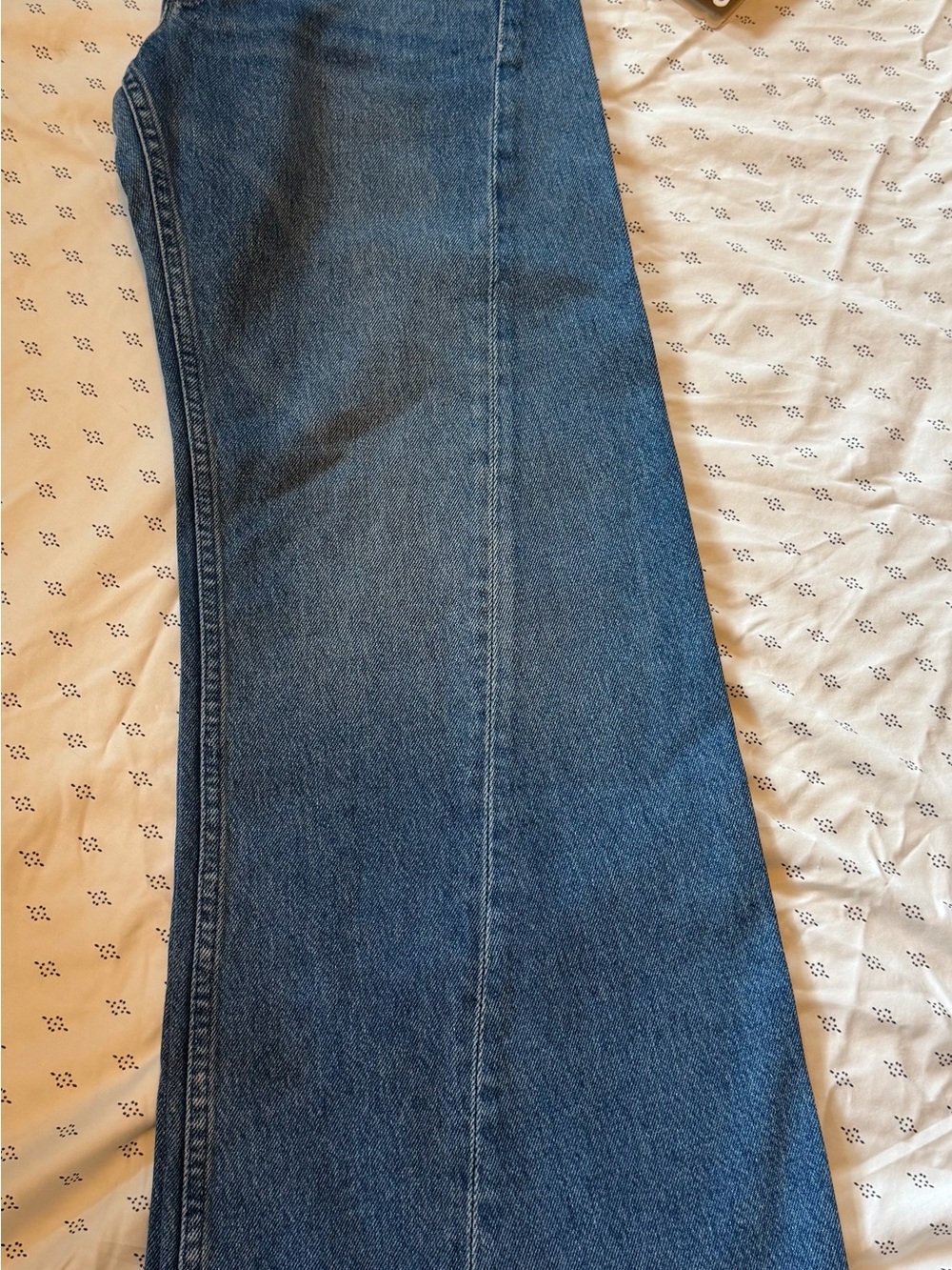 Mother - The Lemon Twist Sneak Jean.  Color - rolling in the dough - Picture 3 of 7